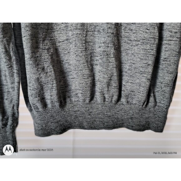 Art Of Rhetoric 1/4 Zip Mock Neck Pullover Knit Sweater Men’s Size M - Picture 6 of 8